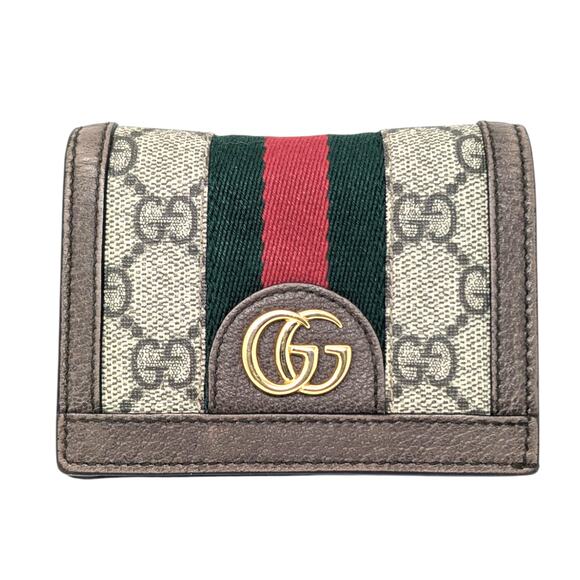 GUCCI Ophidia GG Supreme Compact Wallet - Picture 10 of 10